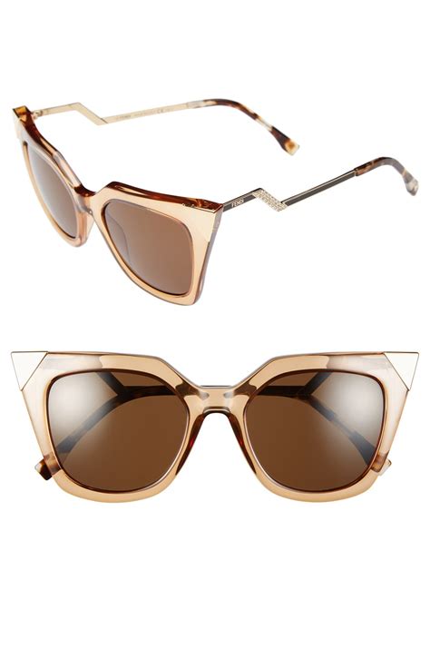 fendi women's cat eye sunglasses|fendi sunglasses frames cat eye.